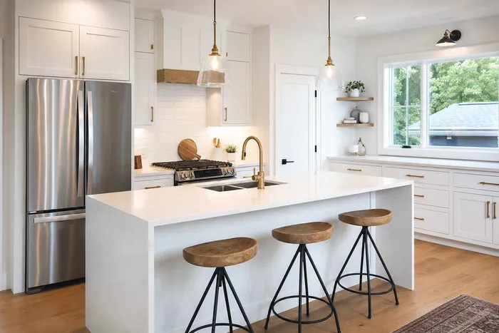 Edited kitchen listing photo